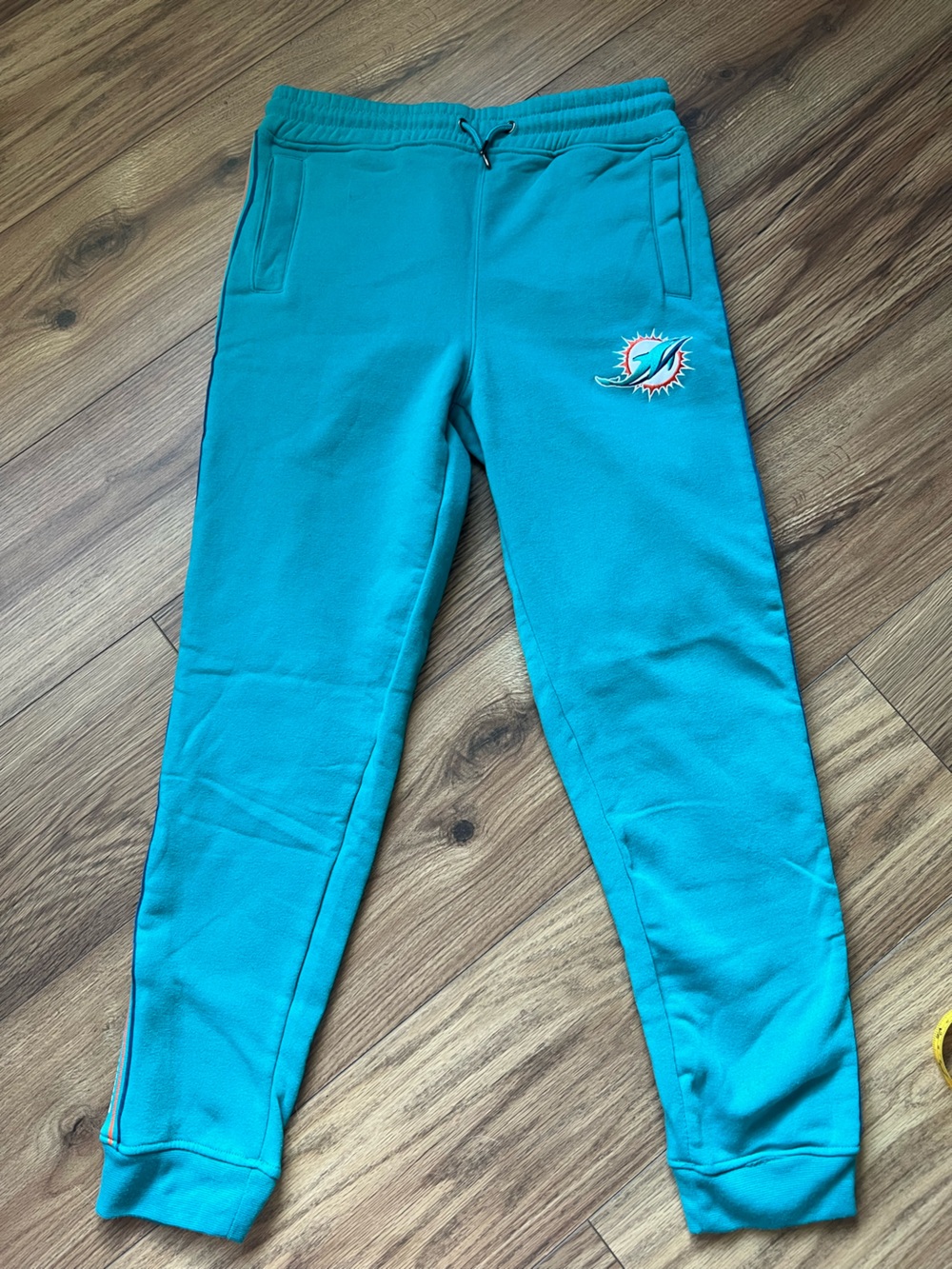 NFL Team Apparel Miami Dolphins Aqua Fleece Joggers Sweatpants Youth XL 18-20